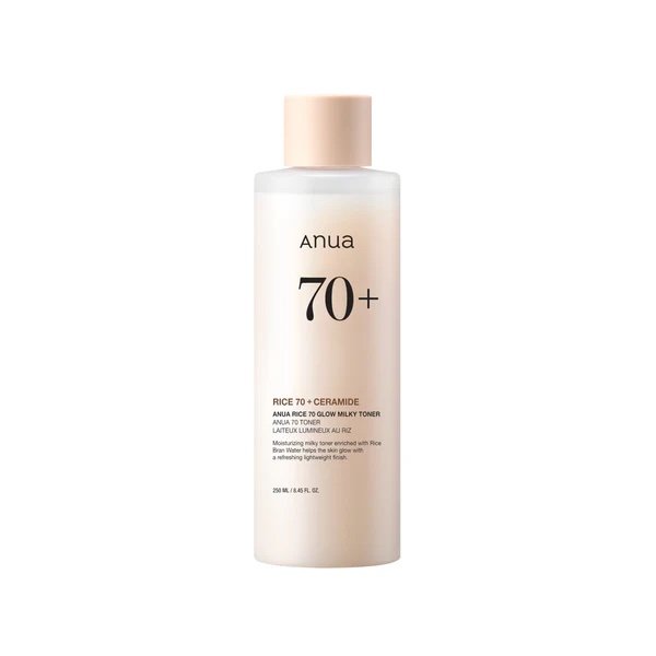 Anua Rice 70+ Ceramide Glow Milky Toner 250ml