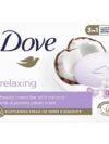 Dove 3-in-1 Relaxing Beauty Cream Bar with coconut milk & jasmine petals Scent (90g x4) 12.69oz / 360g